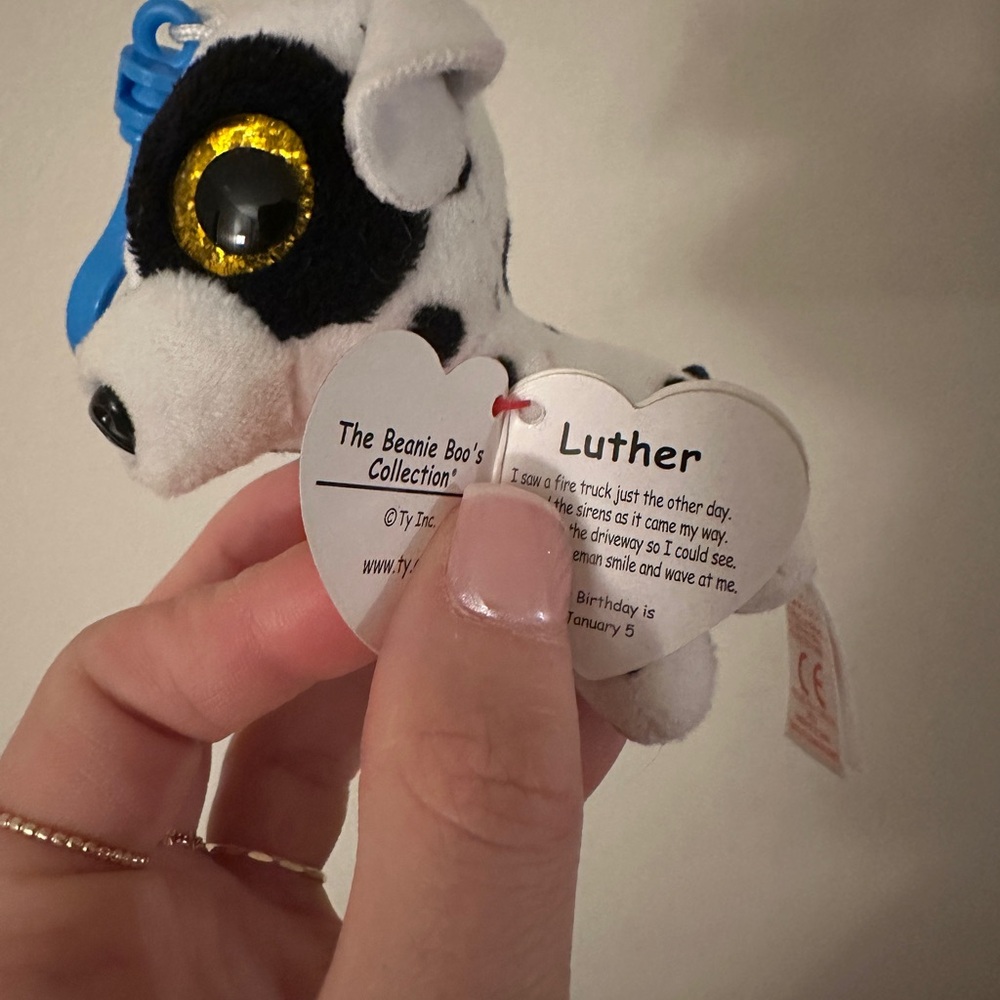 Ty beanie keychain Luther brand new with tag